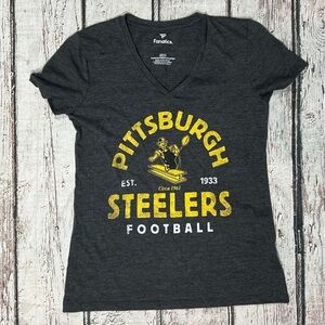 Pittsburgh Steelers NFL Football SOFT Women's Retro Vintage Style Tshirt